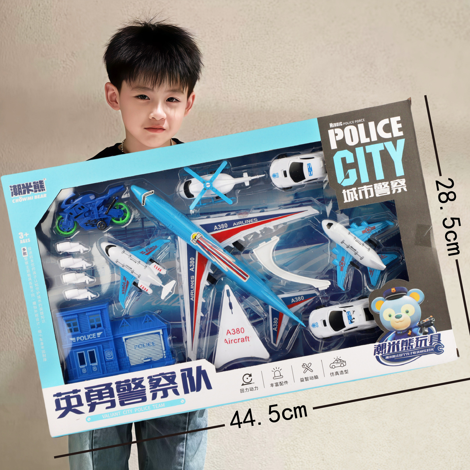 Caja de regalo de envío gratis, juego de coche de ingeniería, modelo de fuego de juguete, coche de retorno inercial, puesto de juguete para niños, regalo al por mayor