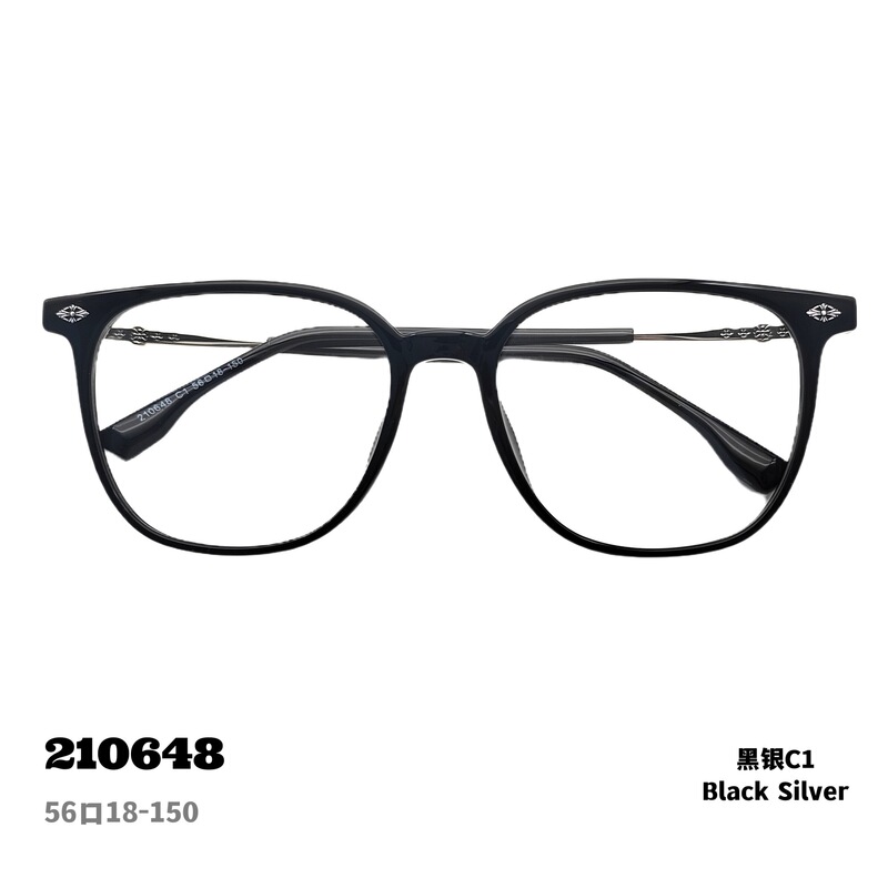 210648 Internet Celebrity Tr Anti-Blue Light Glasses for Men and Women, Korean and Japanese Trendy Large Square Frame, Ultra-Light and High-End Optical Frame 210648 Internet Celebrity Tr Anti-Blue Light Glasses for Men and Women, Korean and Japanese Trendy Large Square Frame, Ultra-Light and High-End Optical Frame