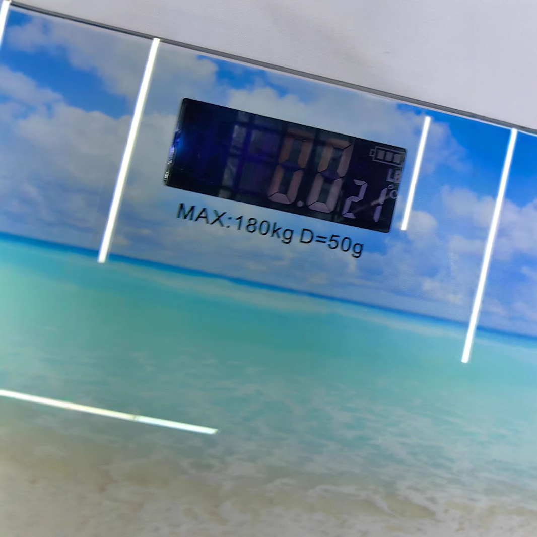 Báscula de cuerpo humano 2025 26*26CM Báscula electrónica Báscula de peso para el hogar Báscula de cuerpo humano 180KG Modelo de comercio electrónico transfronterizo