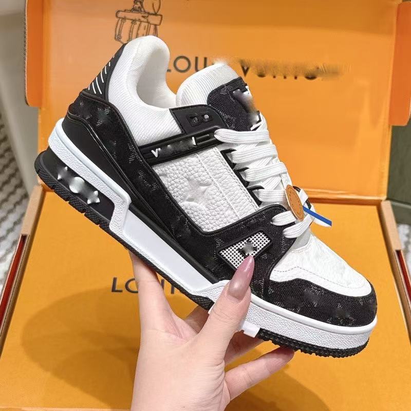 Authentic Cross-Border High-End Version of Luxury Low-Top Sneakers for Men and Women, Versatile and Comfortable Casual Height-Increasing Sneakers for Couples