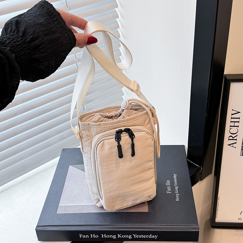 Cross-Border Sports Style New Crossbody Bag, Shoulder Water Bottle Bag, Mini Mobile Phone Bag, Running Sports Outdoor Portable Bag