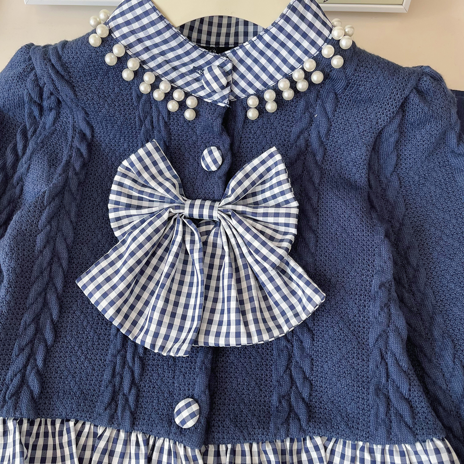 Ensemble pull et pantalon pour fille, tenue deux pièces_voghion.com