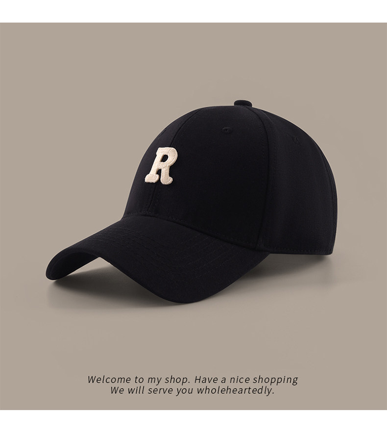 Fabrik-Direktversand Baseballkappe mit Buchstaben-Stickerei, großer Kopfumfang, Unisex, breite Krempe, lässige Ente-Schirmmütze, universell einsetzbar, Sonnenschutzmütze