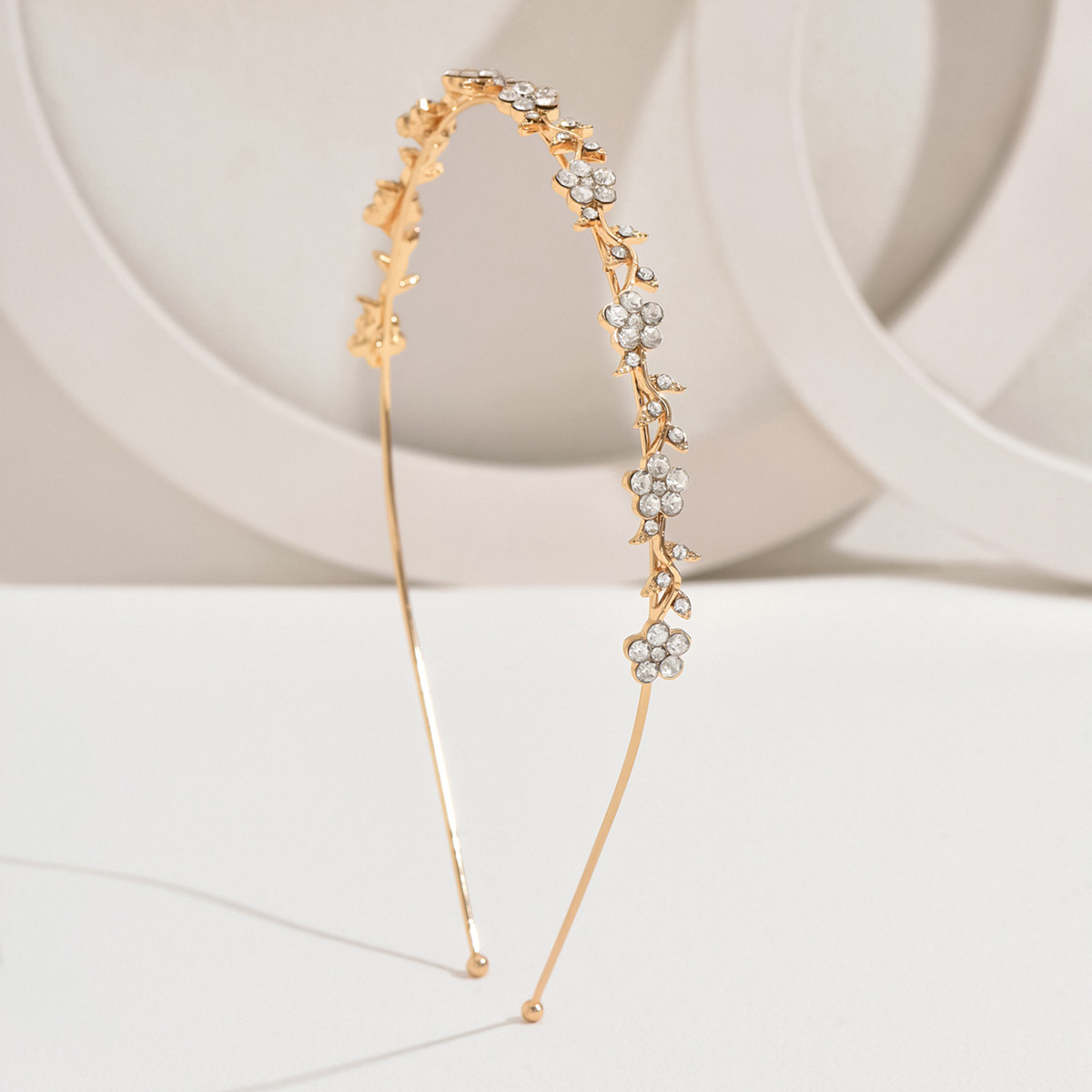 Diamante blanco y oro