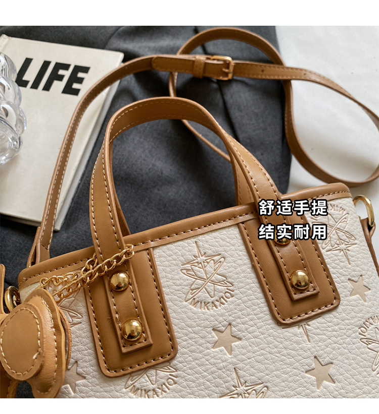 French niche fashion handbag for women, 2025 new high-end and stylish crossbody bag, casual and versatile bucket bag Item Picture
