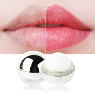 Cross-Border Silver Electroplated Lipstick Ball, Moisturizing and Moisturizing Lip Balm, Exfoliating Dead Skin, Preventing Dryness, Maintenance of Lip Skin, Foreign Trade
