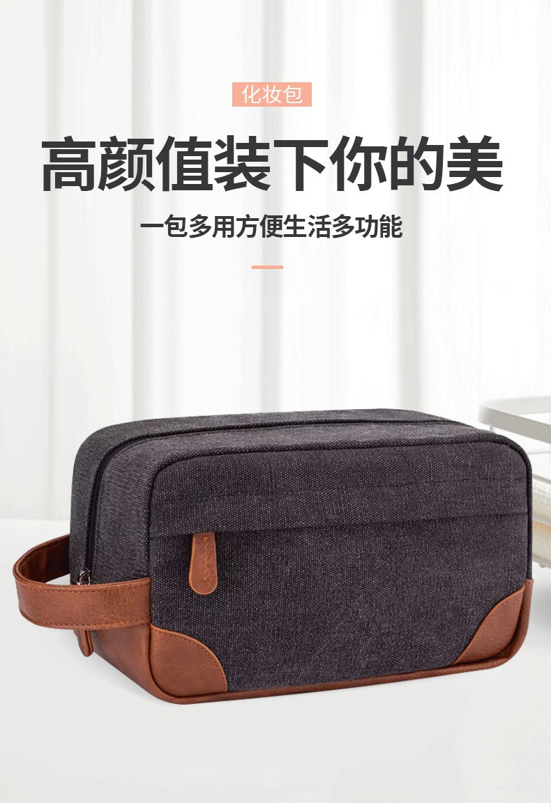 亚马逊欧式复古洗漱包