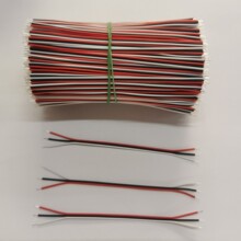 7/0.8红黑白3p排线现货80mm喇叭线蓝牙耳机音响设备机内线2p4p5p