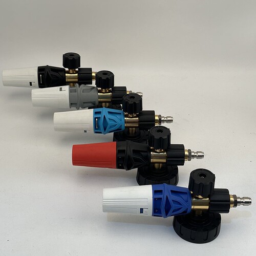 High-pressure cleaning machine high-pressure car wash water gun 1/4 quick plug male car wash foam pot Taizhou PA pot foam spray pot