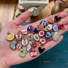 �W���羳�¿�r��õ�廨ư�x����DIY���Ͳ��L��ɫϵ��18K��ɫŮ