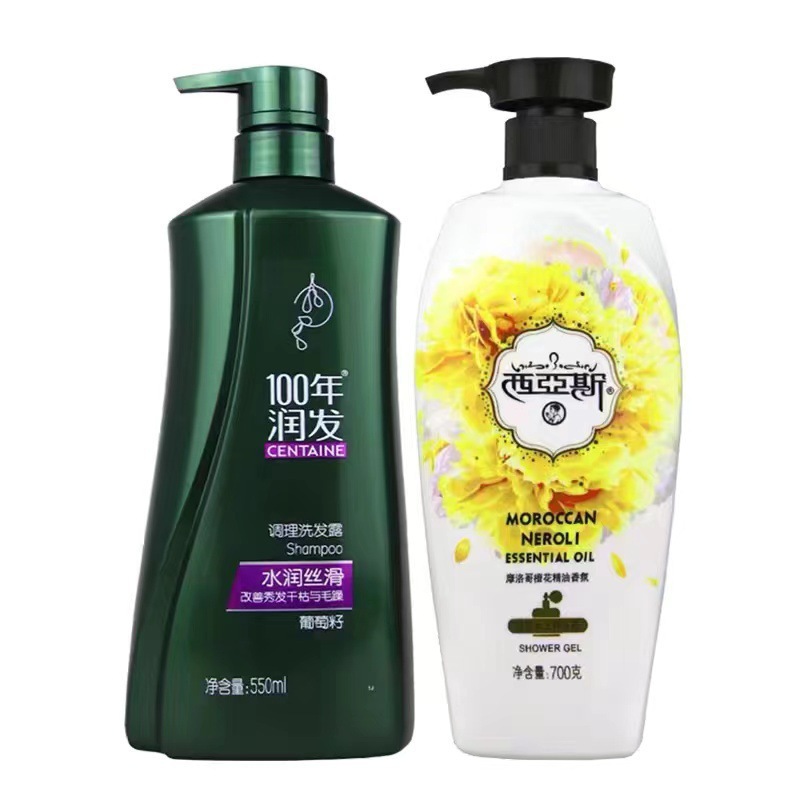 촉촉하고 매끈한 550ml + 샤워젤 700ml