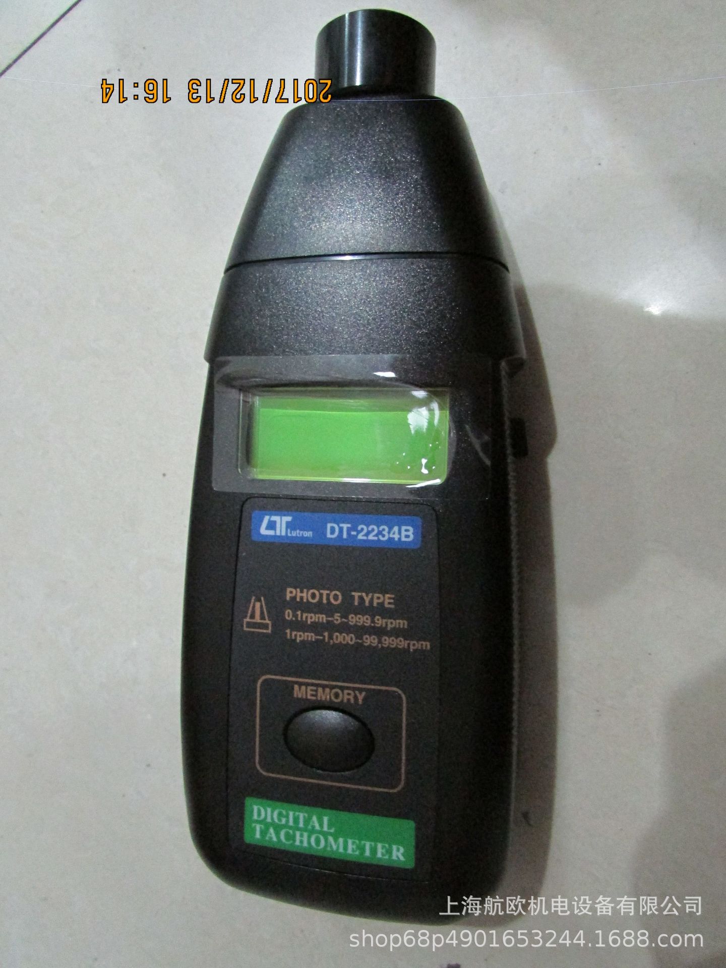 LUTRON转速表DT-2234B