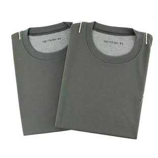 Short-Sleeved Physical Fitness Suit for Men and Women in Summer Outdoor Round Neck Sports Sweat-Absorbent and Quick-Drying Authentic Breathable Student Training T-Shirt