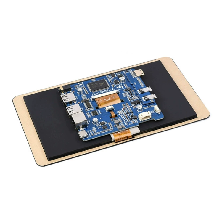 微雪 Ethernet RJ45 Robberry Pi ZERO7 -inch HDMI display IPS capacitor touch screen all -in -one