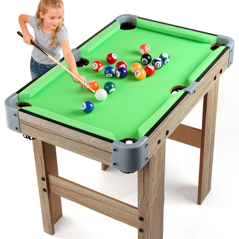 Juguetes de billar de mesa de ocio para niños, tabla de billar de pies altos, juego de juegos de mesa interior y exterior