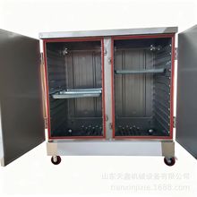 定制不锈钢蒸馒头包子米饭电蒸箱蒸饭柜24盘蒸车单门双门