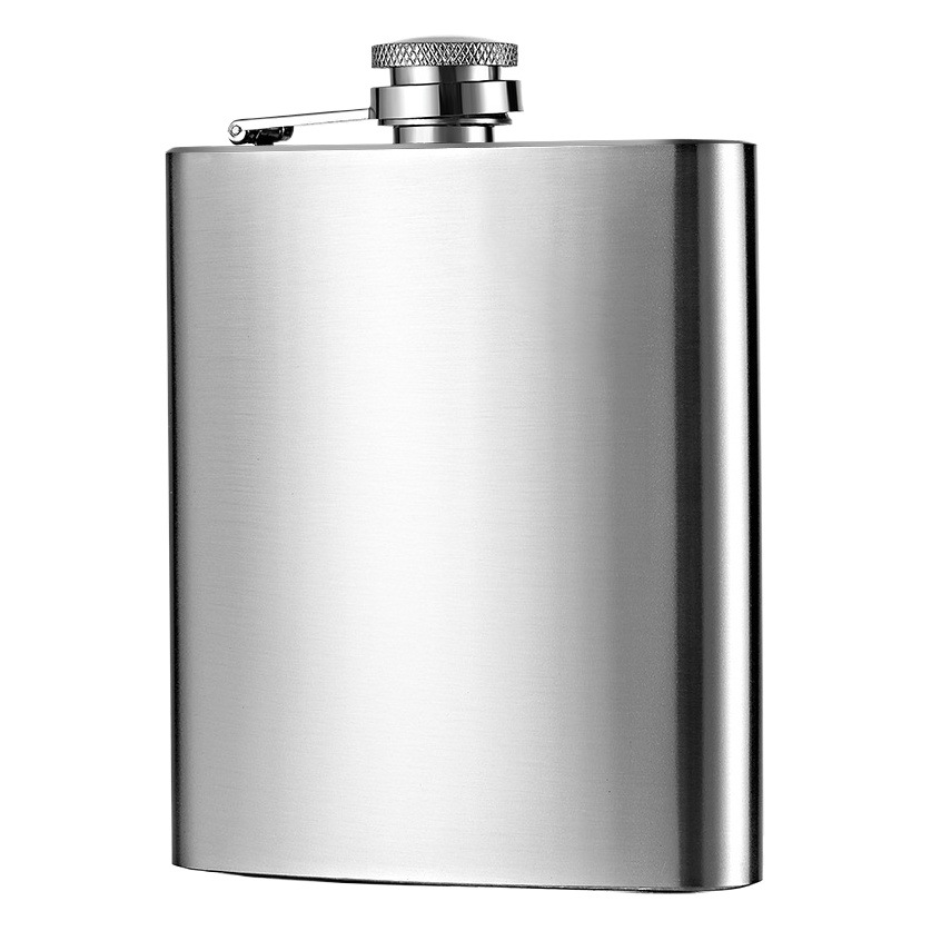 Juego de botella de licor portátil de acero inoxidable 304 grueso - Pequeña botella de agua para exteriores, juego de deportes exteriores, juego de bar - En stock transfronterizo