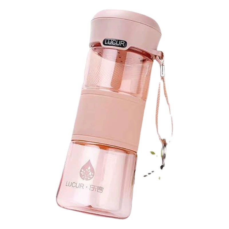 Новый Leke пластиковый стакан для воды большой емкости Корейский мужской и женский студент ручка портативный стакан для воды оптом