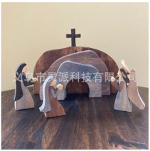 The Empty Tomb Easter Scene And Cross ʮּ܏ͻľb