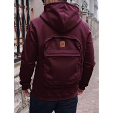 D 54838 Men's Hooded Backpack Sweatshirt ��ñ���� �羳��