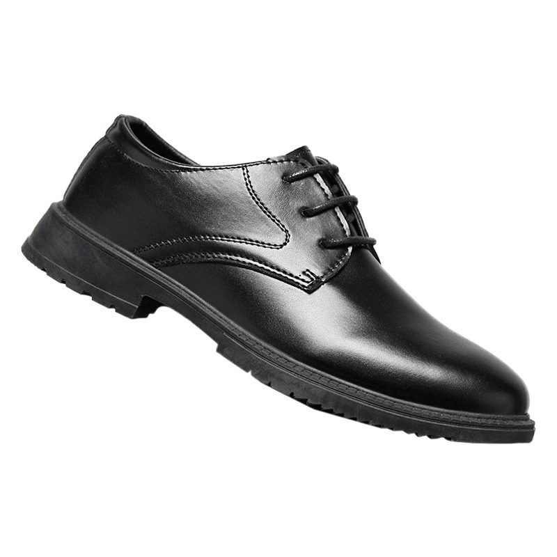 Кросс-бордерные кожаные туфли для мужчин, деловые, формальные, повседневные, британские, для женихов, мягкая подошва, черные, дышащие, свадебные туфли для жениха