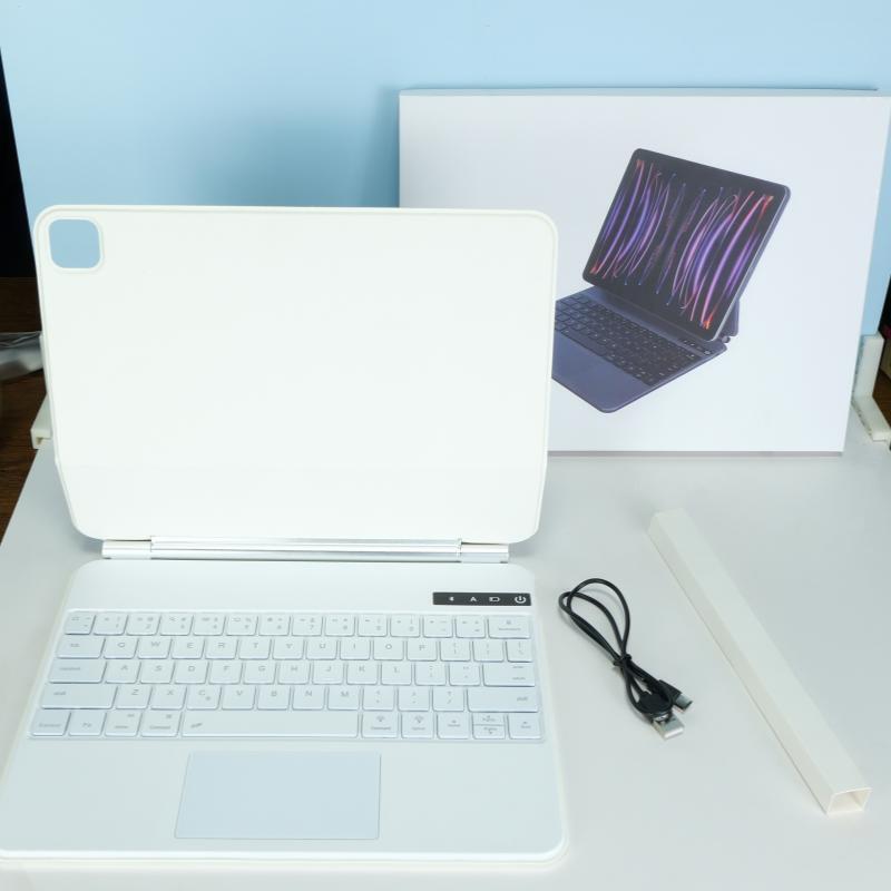 Customized Magic Keyboard Suitable for iPad 10/11 Generation Rechargeable 10.9 Magnetic Suspension Pro11 Tablet Protective Case