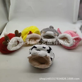 毛绒玩具;毛绒公仔椅;仓鼠窝、笼