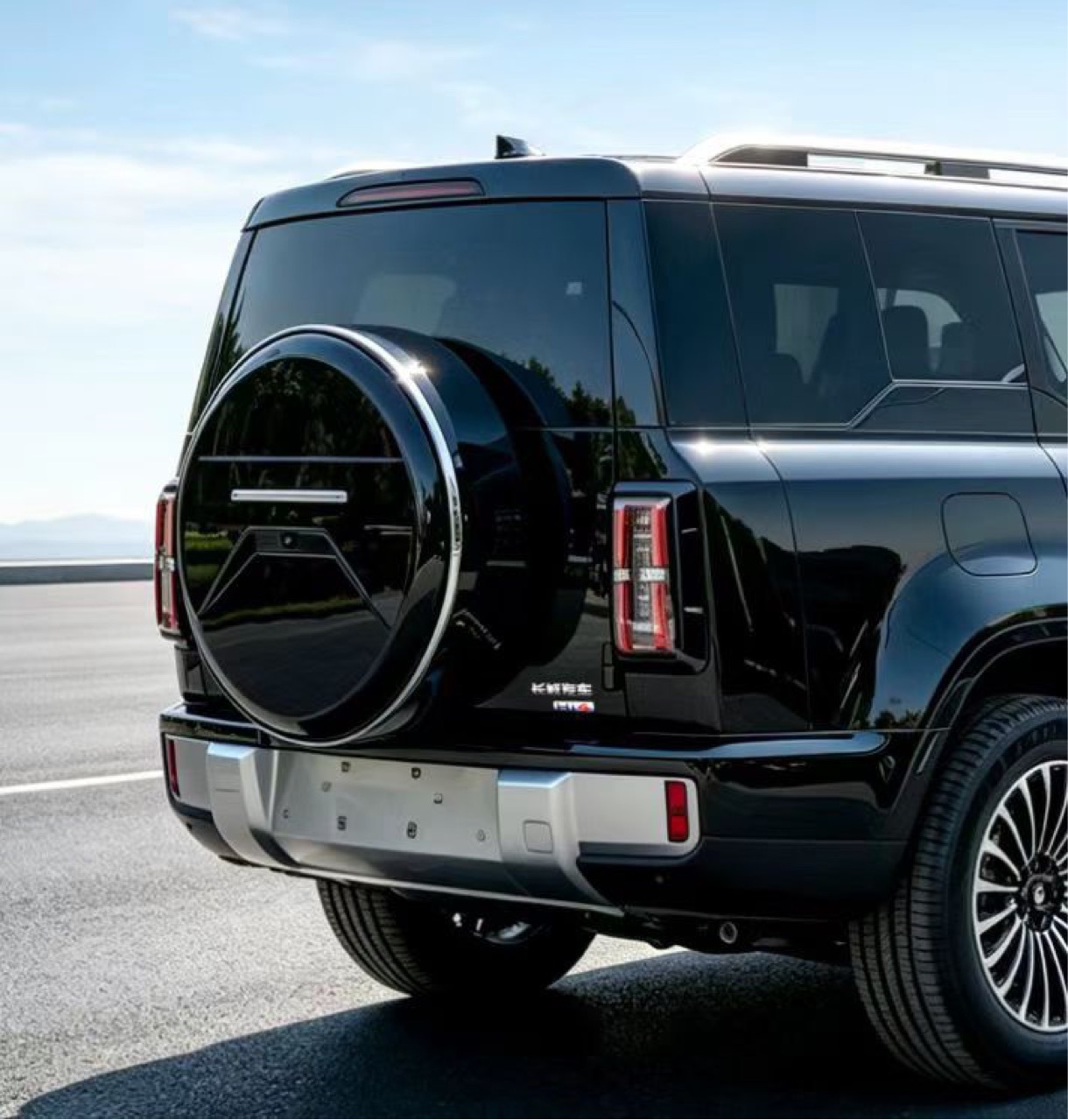 Suitable for 2026 Great Wall H10 spare tire cover + insect-proof net