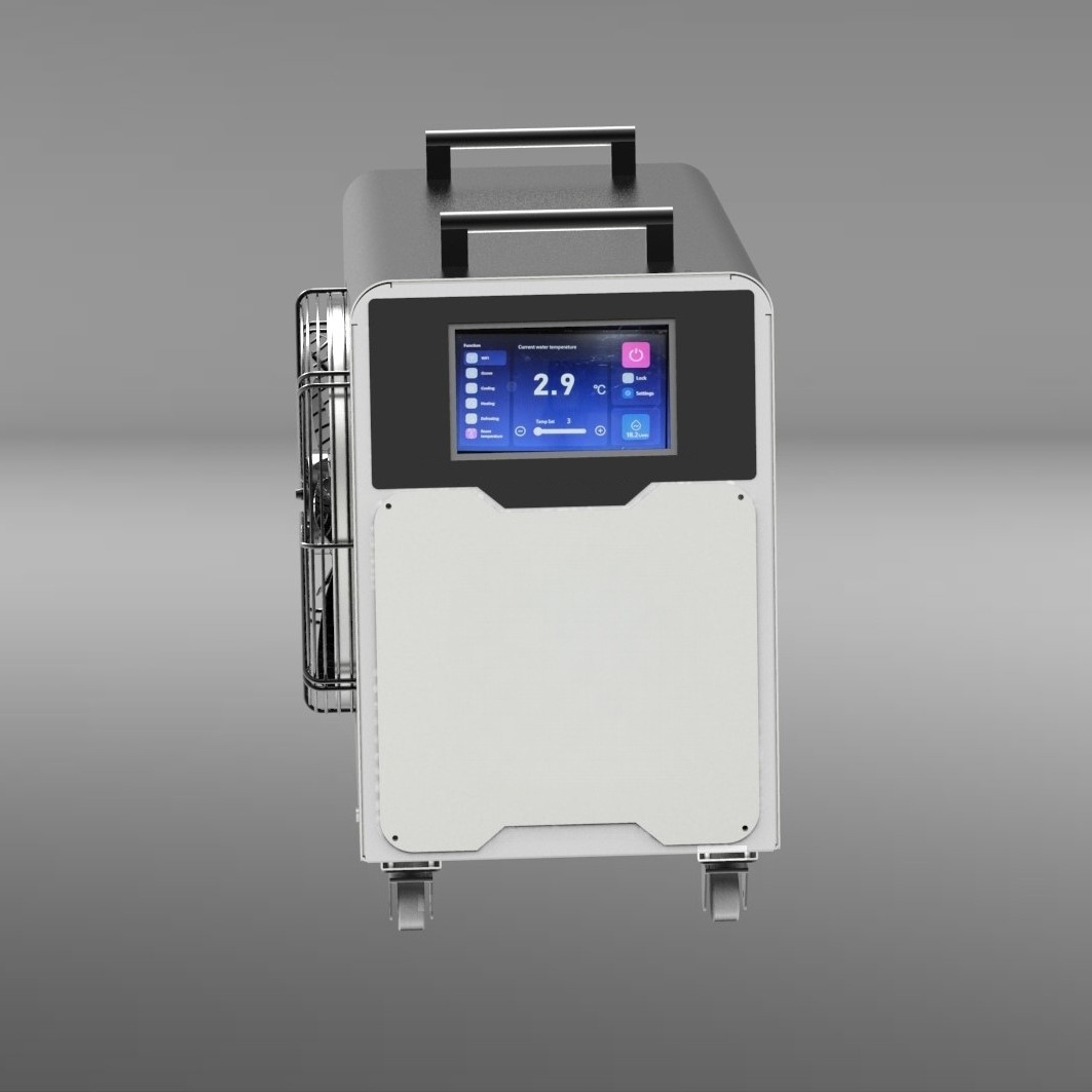 厂家加工高效节能制冷机器设备小型低温冰浴机大功率冷水机带水泵