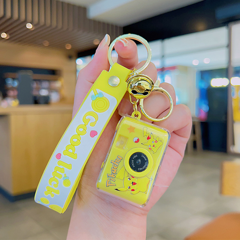 熊のかばんの小さい夜の明かりのキーホルダーのカバンのペンダントの創意的な雰囲気の明かりのキーチェーンの発光の贈り物insプレゼント