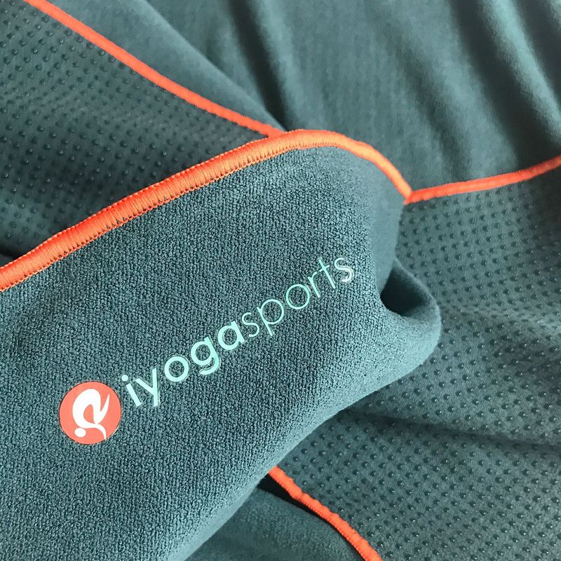 Iyogasスポーツシリコン滑り止めヨガタオルyoga towel品質館寄り付きギフトロゴ|undefined