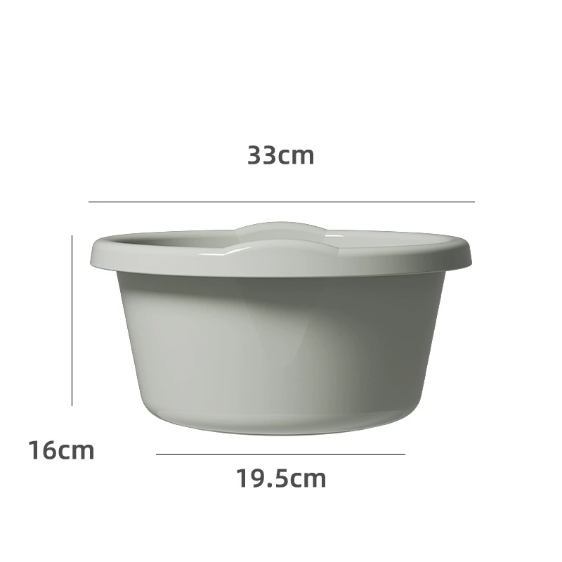 Plastic big washbasin for students for laundry, increased thickness