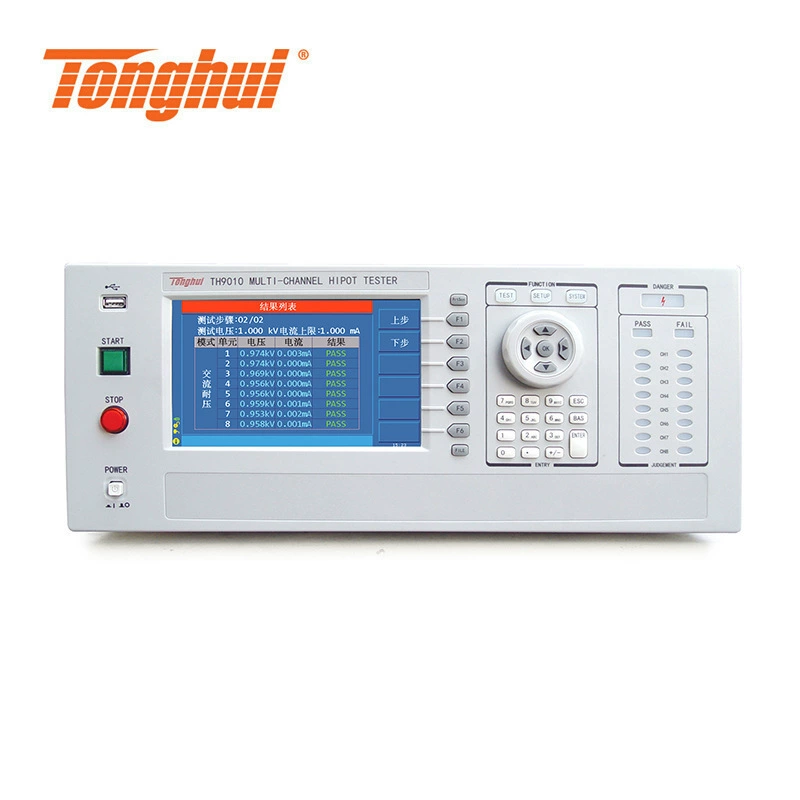 Агент Tonghui TH9010 электрический датчик безопасности параллельный многоканальный устойчивый к давлению изоляционный тестер