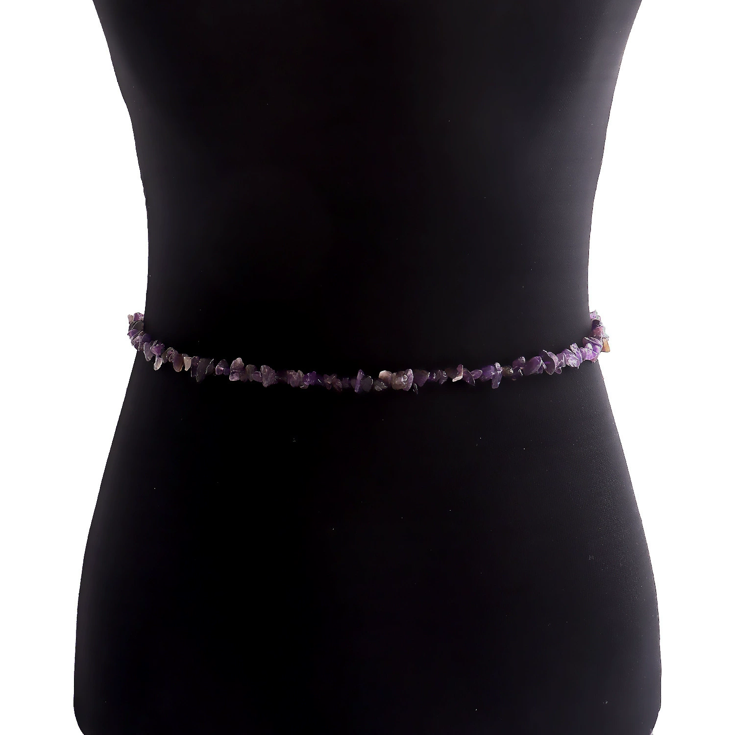 Accessory, natural water, crystal, fashionable chain hip-hop style, European style, boho style