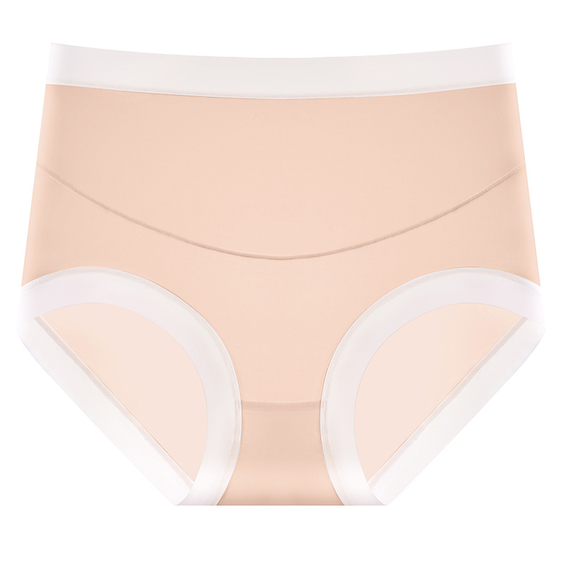Ropa interior para mujeres embarazadas, temprano, medio y tardío durante el embarazo, estilo fino de verano, transpirable, sedoso y sin costuras, ropa interior de apoyo para el abdomen, refrescante