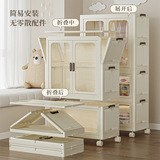 Детский гардероб домашний многослойный складной шкаф для хранения детская одежда для спальни, создавая кусок шкафа для хранения