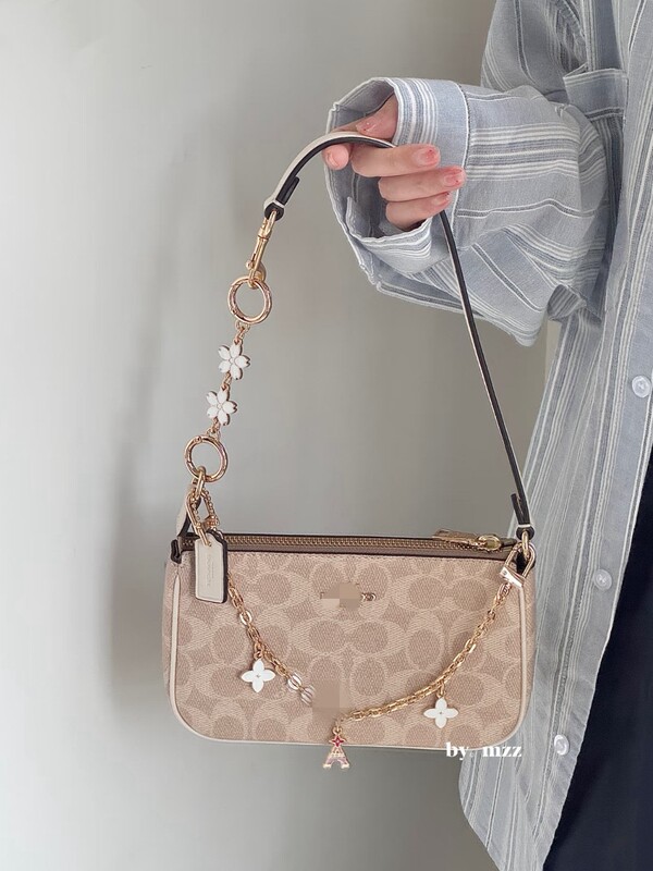 Koujia Ole クラシック高品質 C ファミリー Nolita 19 麻雀バッグポータブル脇の下シングルショルダークロスボディバッグ女性用|undefined