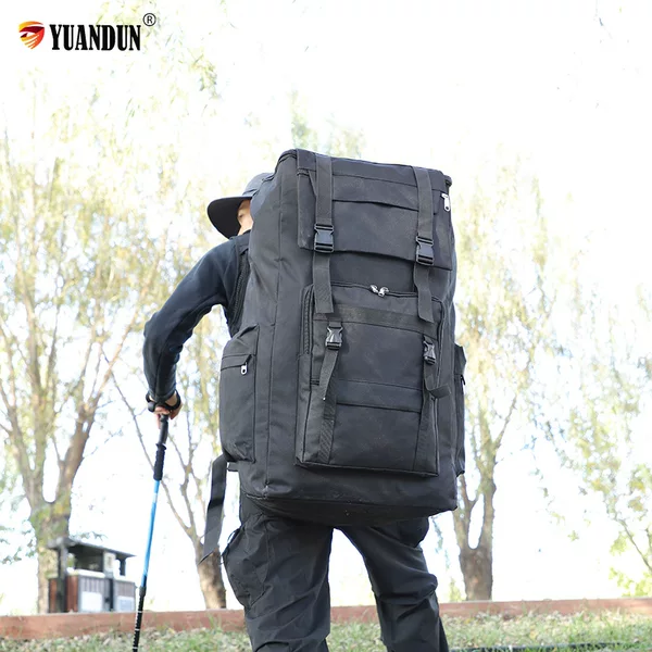 Round Shield Wholesale 120L Outdoor Mountaineering Bag Camouflage Sports Backpack Large Capacity Travel Work Luggage Backpack