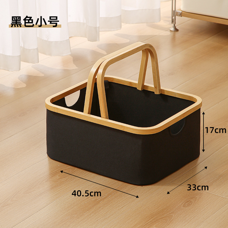 Cestas de ropa sucia modernas y simples plegables de tela de baño lavabos de baño caja de almacenamiento de escritorio casera cesta de ropa sucia