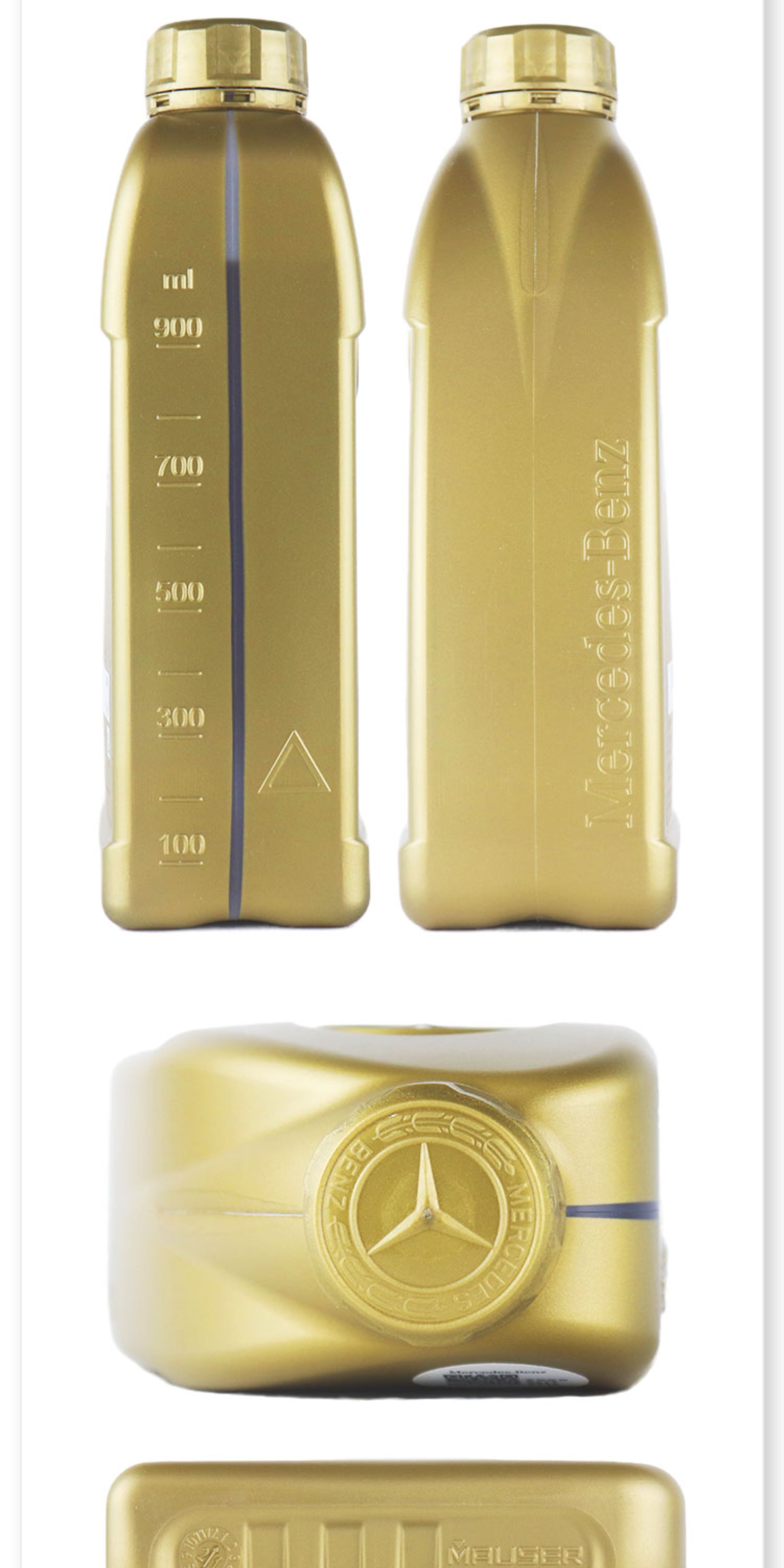 Mercedes-Benz original 5W40 engine oil set is suitable for A180 B C200 E260L GLA E300 GLK GLC GLB