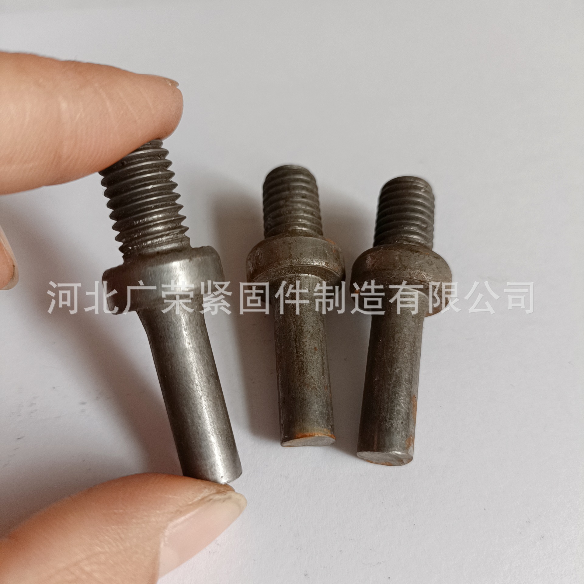 广荣六方非标螺栓异型件 非标加长中六角变径螺栓 各种异型冷镦件