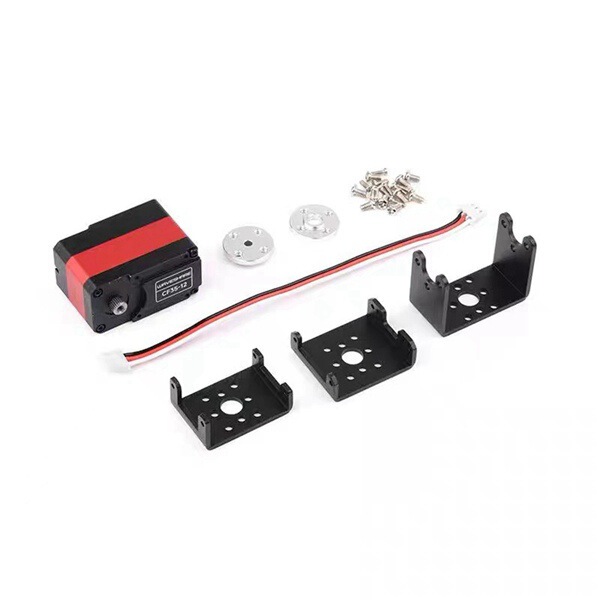 Weixue 35Kg.Cm Aluminum Alloy Shell High-Precision High-Torque Programmable 360 ° Magnetic Encoder Bus Steering Gear