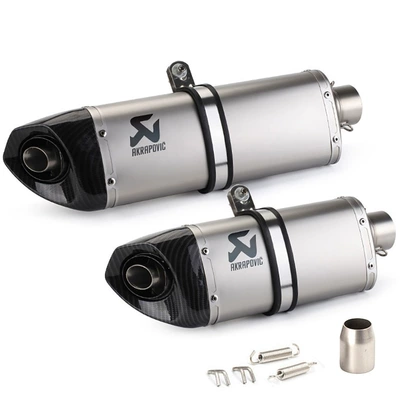 Motorcycle exhaust pipe exhaust pipe with muffler