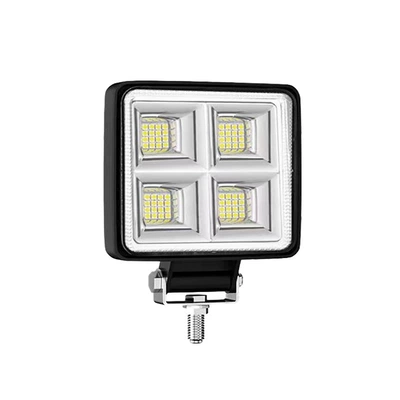 Led Excavator Light 12V 24V Car Truck Forklift Electric Motorcycle Modified Headlight Reversing Light Super Bright (Ön faralar) - 64-beads-bright-white-light-single-pack