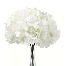 27头绣球花头假花婚礼花艺拍摄场景布置仿真花婚庆用花厂家批发