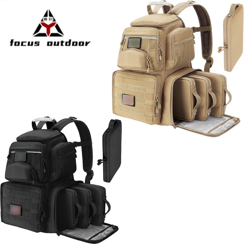 Mochila de montaña deportiva personalizada al aire libre Mochila táctica de pesca de transporte multicapa Mochila al aire libre