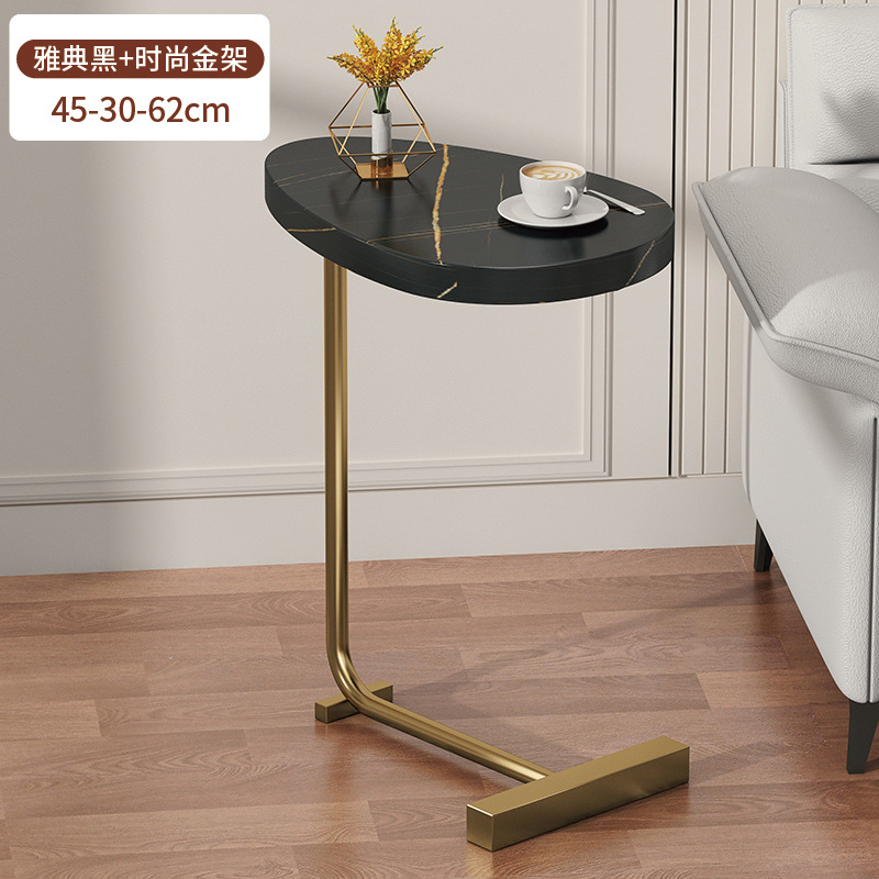 Sofá al lado de la sala de estar se puede mover mesa pequeña cabecera de la cama estante simple mini mesa de té de lujo