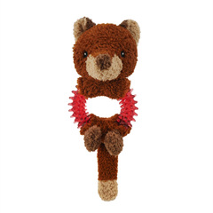 Rosewood Fun New Christmas Dog Toy for Reindeer, Fox, Bear, Seal, and Little Lion Cartoon