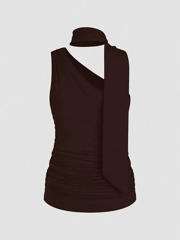 (Cross-border trading), brand design scarf, vest, T-shirt, European style, slim fit, trend of season