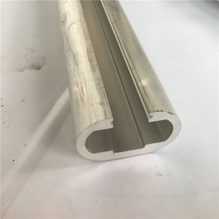 加厚铝合金门窗吊轮吊轨滑道  C形移门轨道滑槽铝型材订制生产
